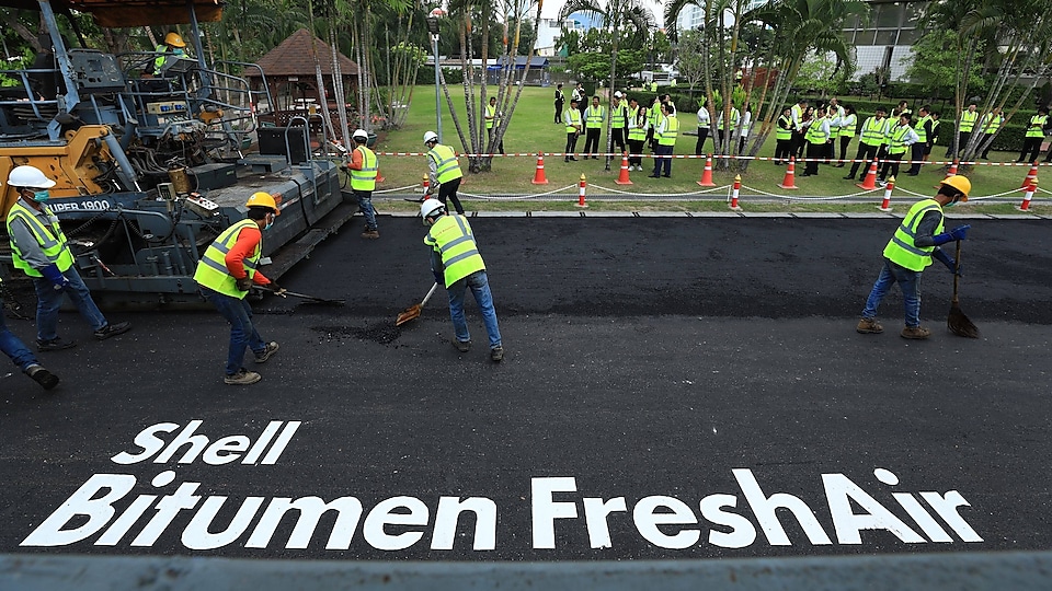 Bitumen FreshAir, an asphalt innovation which reduces air quality impacts