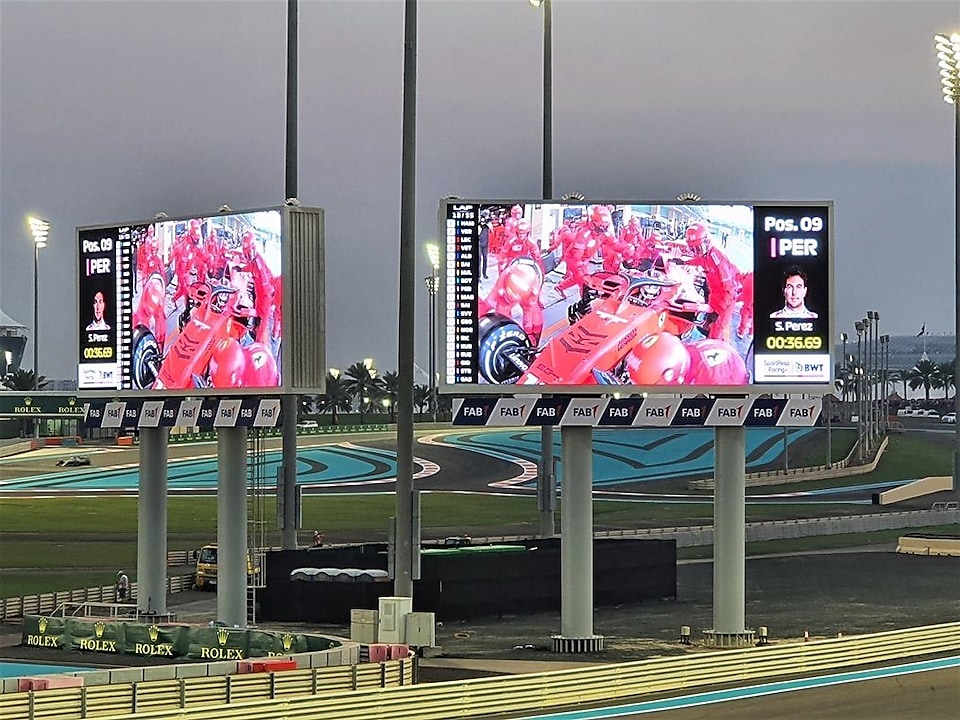 บรรยากาศก่อนเริ่มการแข่งขันฟอร์มูล่าวัน  Abu Dhabi Grand Prix 2019