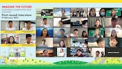 Virtual interviewing on Imagine the Future Scenarios Competition 2021 Thailand