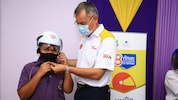 The Shell Company of Thailand Limited, led by Mr. Panun Prachuabmoh - Country Chairman, delivered the lessons under the ‘Shell School Road Safety’ programme.