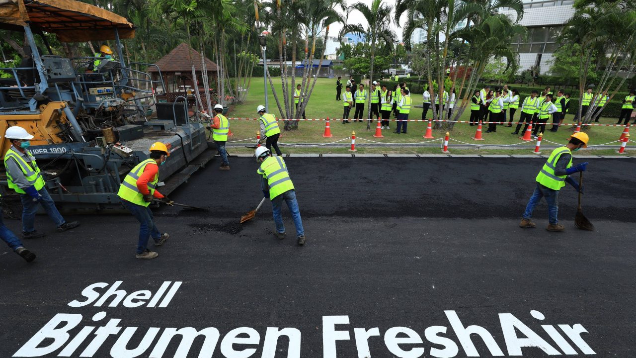 Bitumen FreshAir, an asphalt innovation which reduces air quality impacts