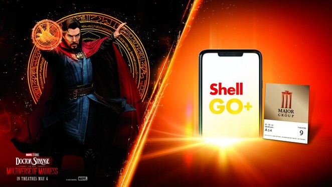Shell GO+ offers exciting experience for customers: redeem only 199 points – get complimentary movie ticket for ‘Doctor Strange in the Multiverse of Madness