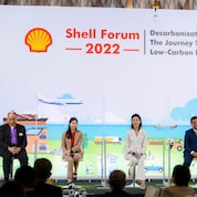 The discussion on the ‘All Roads Lead to Decarbonization’ topic was discussed by Dr. Jain Charnnarong, President of the Ananda Mahidol Scholarship Foundation; Ms. Sopacha Dhumrongpiyawut, CEO of Gunkul Engineering plc; Assist Prof. Yossapong Laoonual, Assistant to the President for Sustainability Development, King Mongkut’s University of Technology Thonburi and Honorary President of the Electric Vehicle Association of Thailand (EVAT); and Ms. Aminta Permpoonwiwat, Thailand's representative at Youth4Climate in Italy.