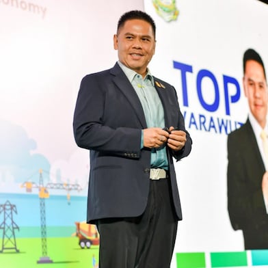 Mr. Varawut Silpa-archa, Minister of Natural Resources and Environment, shared his vision on the topic ‘Thailand's Climate Commitment and Decarbonization Journey’.