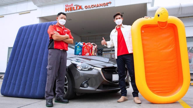 Shell Helix OILCHANGE+ welcomes summer season with exclusive giveaways
