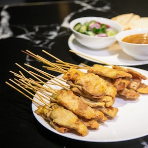 Jung Ang Luck Pork Satay