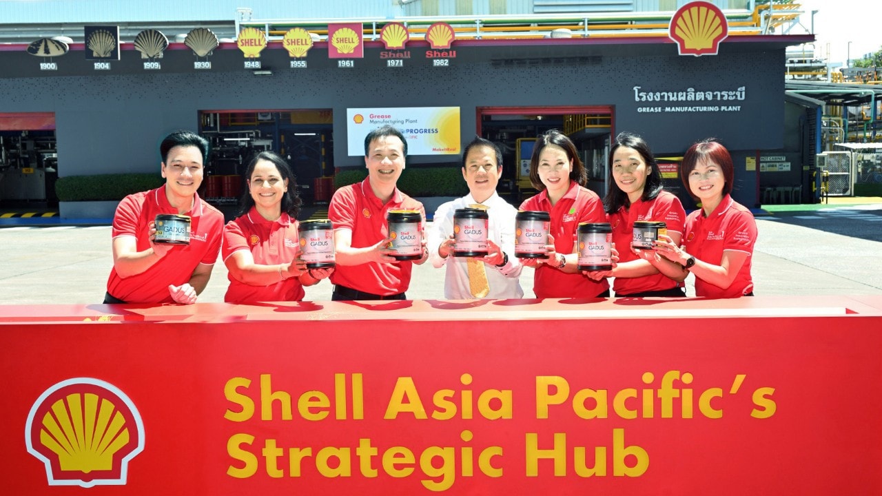 Celebrating the 50th anniversary of Shell grease plant in Thailand. Shell is committed to growing together with Thailand and Asia Pacific.