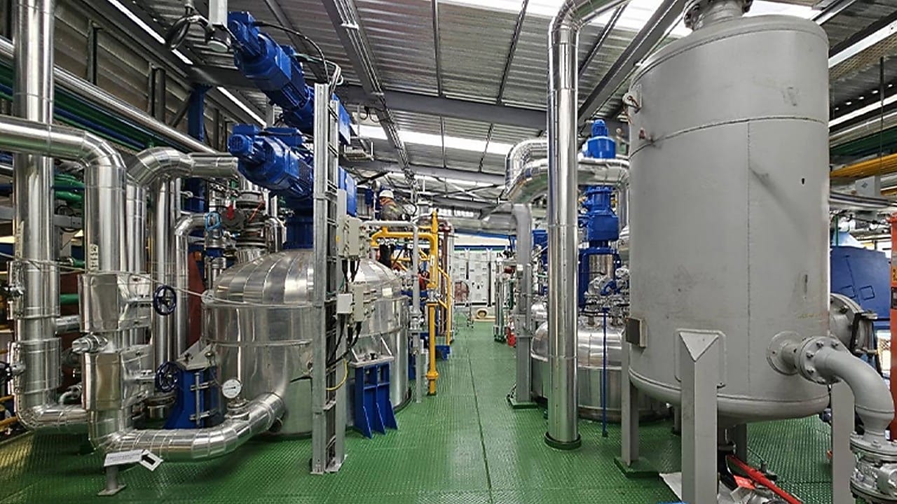 The machinery at the plant is highly efficient in heat transfer, reducing the need for hot oil by up to 20% and creates zero grease waste.