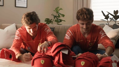 Super premium items signed by two world-class racing drivers!