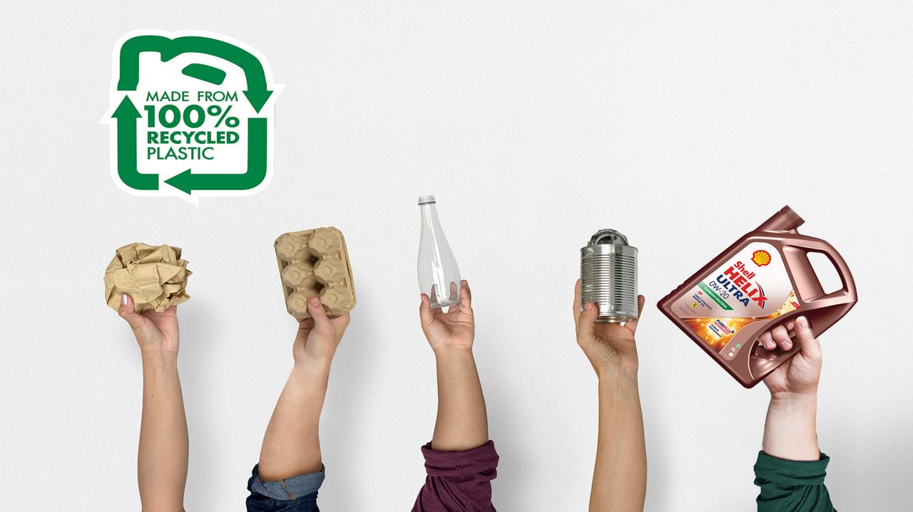 Made from 100% recycled plastic pellets of the highest quality, the PCR bottles are eco-friendlier and more sustainable.