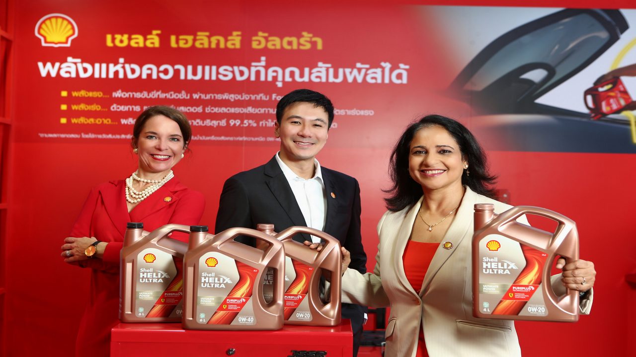 The new Shell Helix Ultra, special formula for Thais, debuting first in ASEAN.