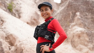 Representing Sustainability, Miss Naparatkodjakon Jadkanokbudsaratada, an insurance agent from Surat Thani.