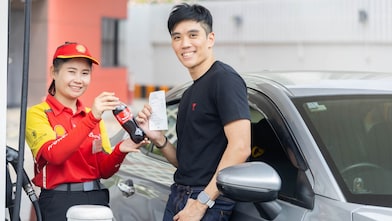 Fuel up with Shell V-Power and get a refreshing Coke for free today!