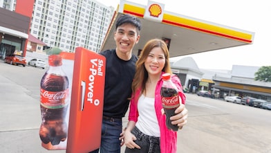 Quench your thirst and cool down with your favorite Coke on every journey!