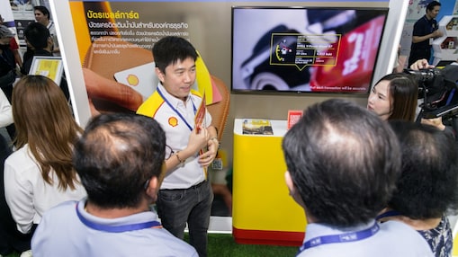 The Shell booth is packed! Discover unique energy innovations, enjoy fun activities at FTI EXPO 2025. 