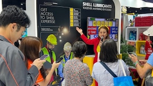 The Shell booth is packed! Discover unique energy innovations, enjoy fun activities at FTI EXPO 2025. 