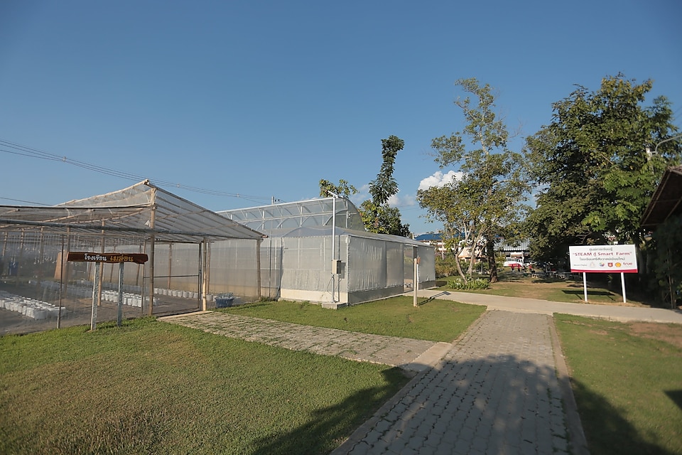 The “STEAM to Smart Farm” learning center at Sri Sangwan School in Chiang Mai, under Shell’s Fuel the Happiness programme