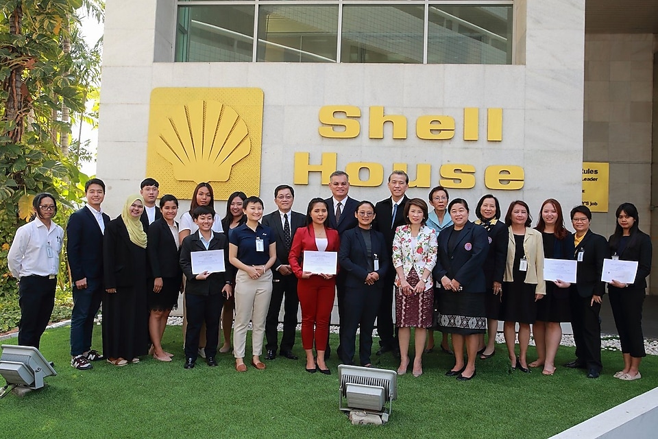 shell house group photo
