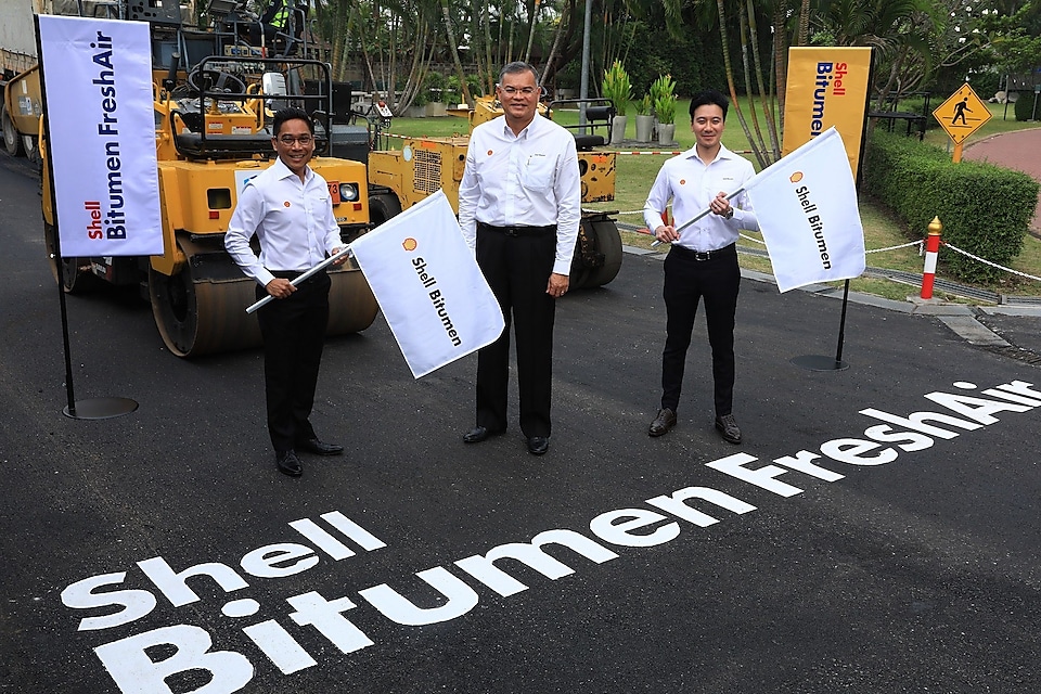 Shell Thailand launches Bitumen FreshAir, which helps reduce particulates and the impact on local air quality