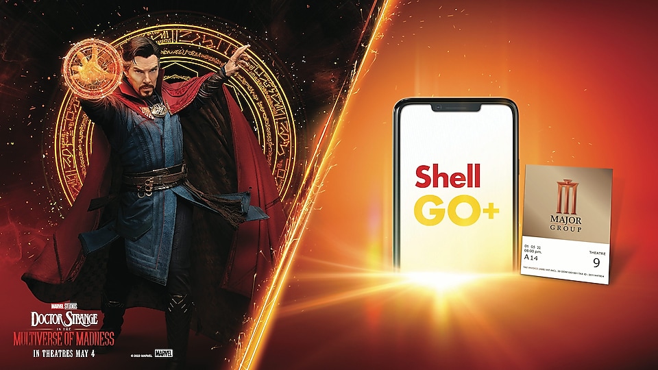 Shell GO+ offers exciting experience for customers: redeem only 199 points – get complimentary movie ticket for ‘Doctor Strange in the Multiverse of Madness