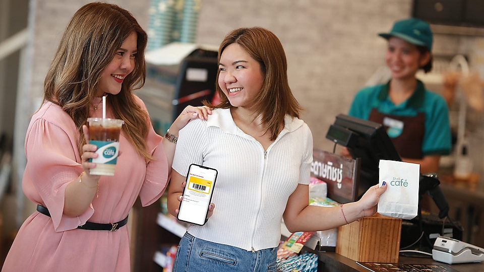 Earn points easily at every Shell station service by scanning your Shell GO+ membership card on LINE OA.