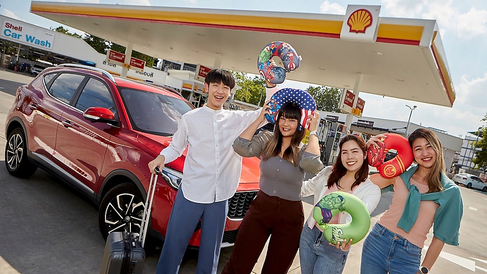 Enjoy your adventure even more with Marvel superheroes available at all participating Shell service stations nationwide.