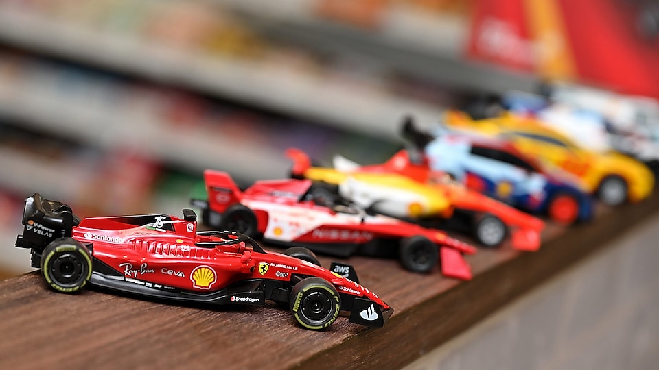 Catering to motorsport fans, the exclusive Bluetooth remoted-controlled car collection, officially licensed by world-class motorsport teams, is available now.