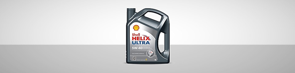 Pack of 4L Shell Helix Ultra 5W 40
