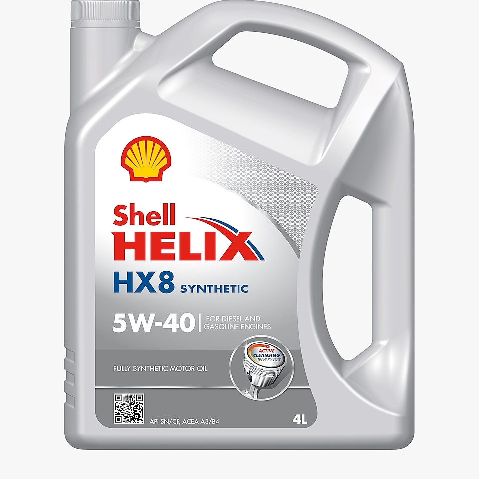 Packshot Shell Helix HX8 Syn 5W-40
