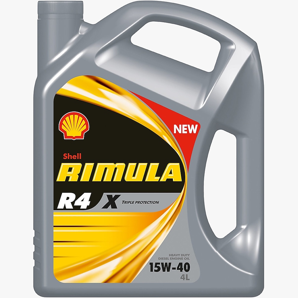 Shell Rimula R4 X pack shot