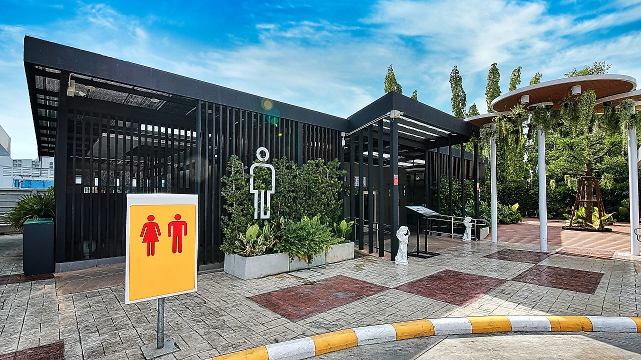 ห้องน้ำรางวัลมาตรฐานห้องน้ำสาธารณะอาเซียน ประจำปี 2563 ที่ร่วมพัฒนากับองค์กรชั้นนำอย่างบริษัท ปูนซิเมนต์ไทย