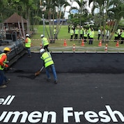 Bitumen FreshAir นวัตกรรมยางมะตอย ซึ่งนำไปสู่การลดผลกระทบทางคุณภาพอากาศ