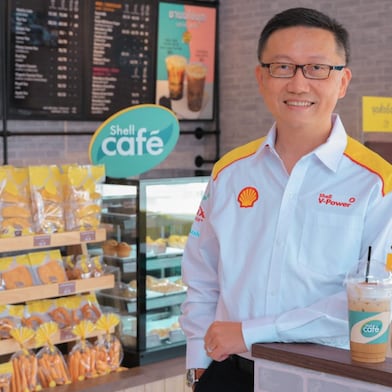 นายเรืองศักดิ์ ศรีธนวิบุญชัย กรรมการบริหาร ธุรกิจโมบิลิตี้ บริษัท เชลล์แห่งประเทศไทย จำกัด