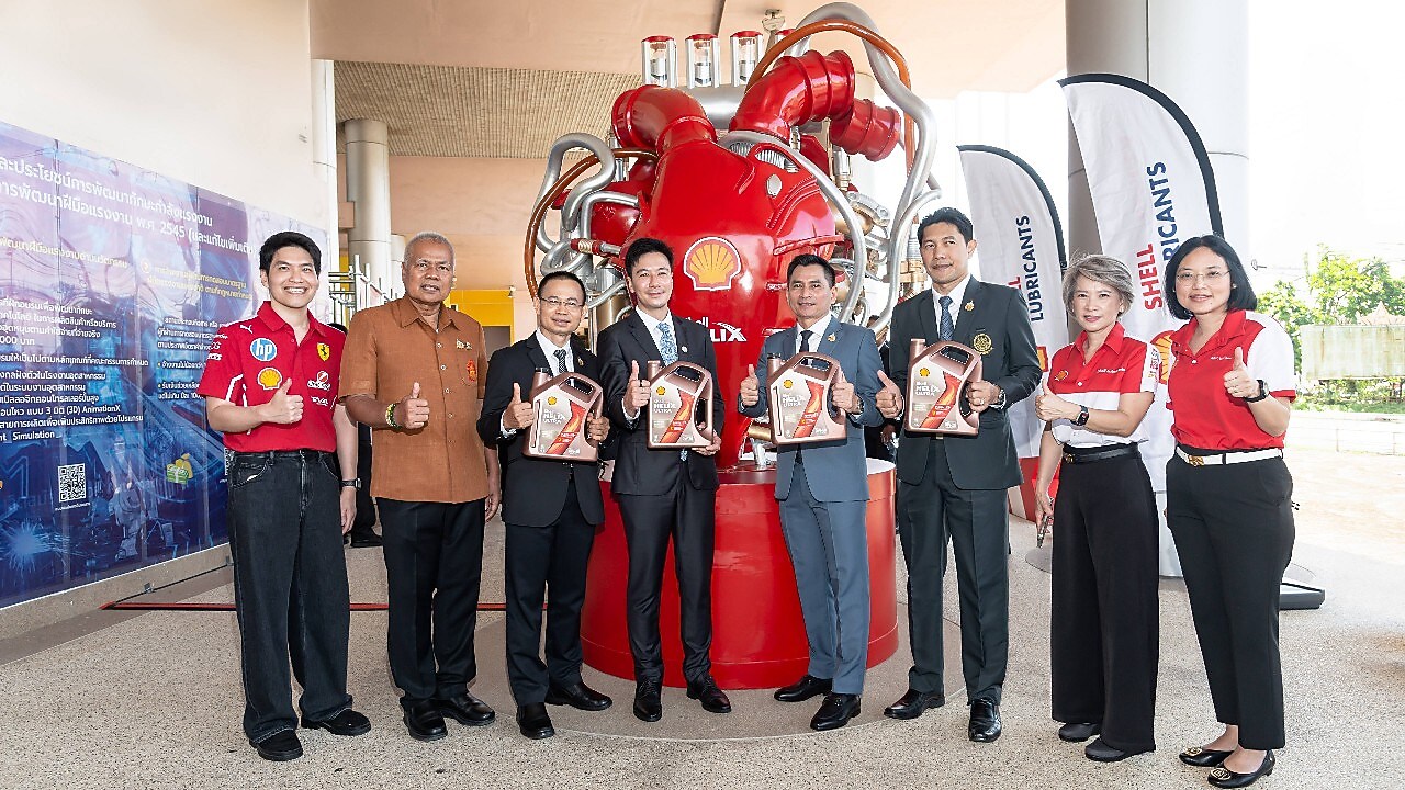 เชลล์ร่วมกับกรมพัฒนาฝีมือแรงงาน มุ่งมั่นพัฒนาทักษะช่างยนต์ไทยให้ได้มาตรฐานสากล