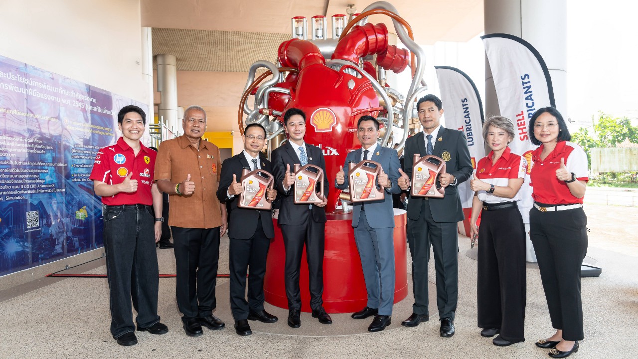 เชลล์ร่วมกับกรมพัฒนาฝีมือแรงงาน มุ่งมั่นพัฒนาทักษะช่างยนต์ไทยให้ได้มาตรฐานสากล