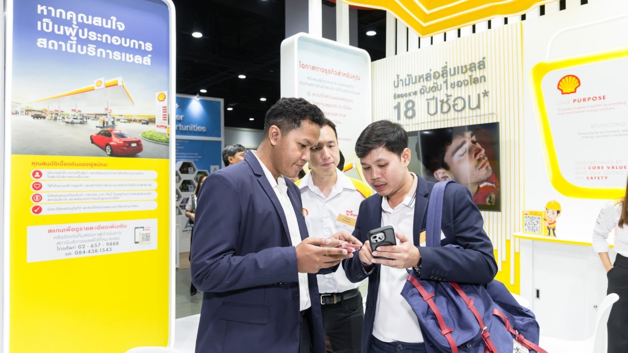 บูธเชลล์คึกคัก! โดดเด่นด้วยนวัตกรรมพลังงาน กิจกรรมสนุกสนาน  ที่ FTI EXPO 2025