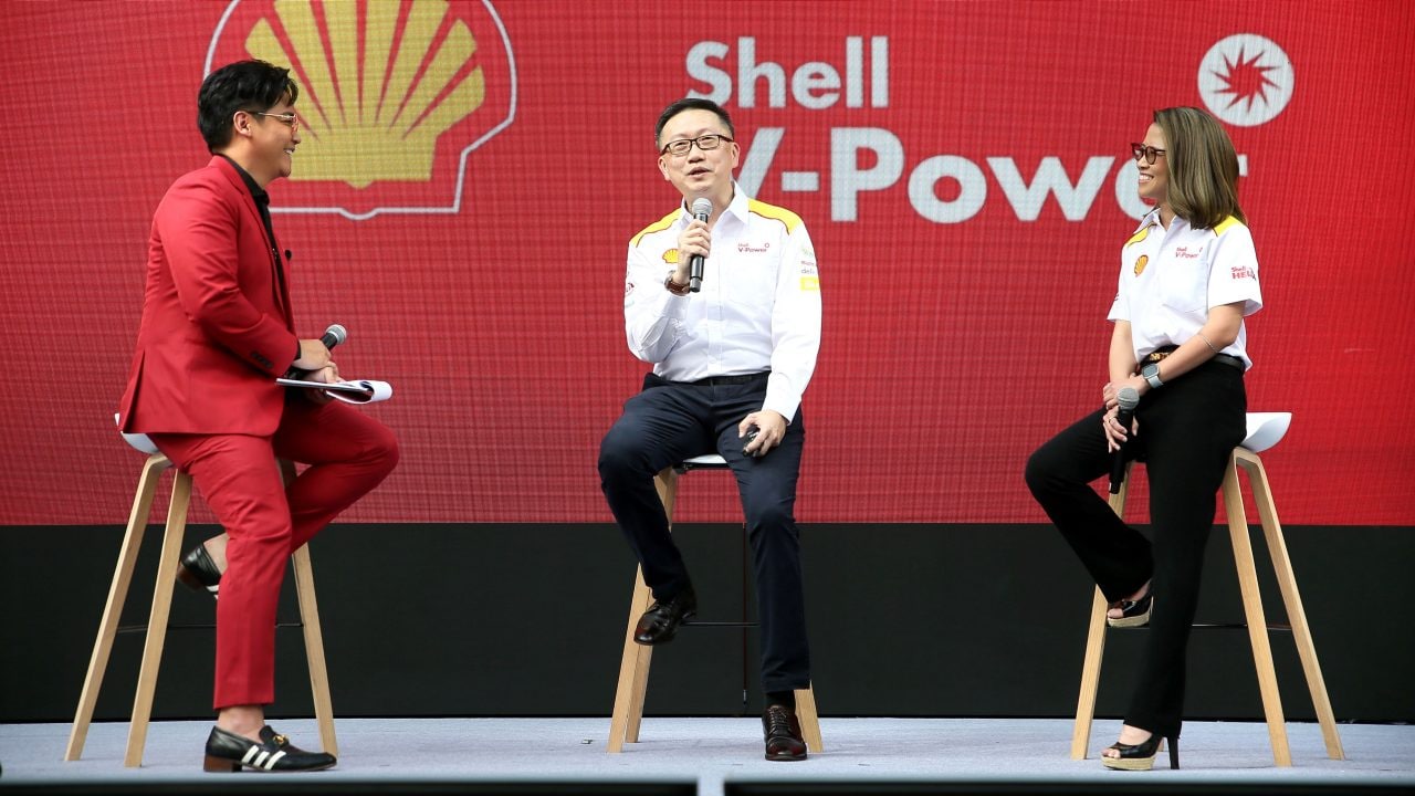 ช่วงพูดคุยบนเวทีกับคุณเรืองศักดิ์ ศรีธนวิบุญชัย กรรมการบริหาร ธุรกิจโมบิลิตี้ และคุณสุวรา สุปรียธิติกุล รองกรรมการบริหารฝ่ายการตลาด ธุรกิจโมบิลิตี้