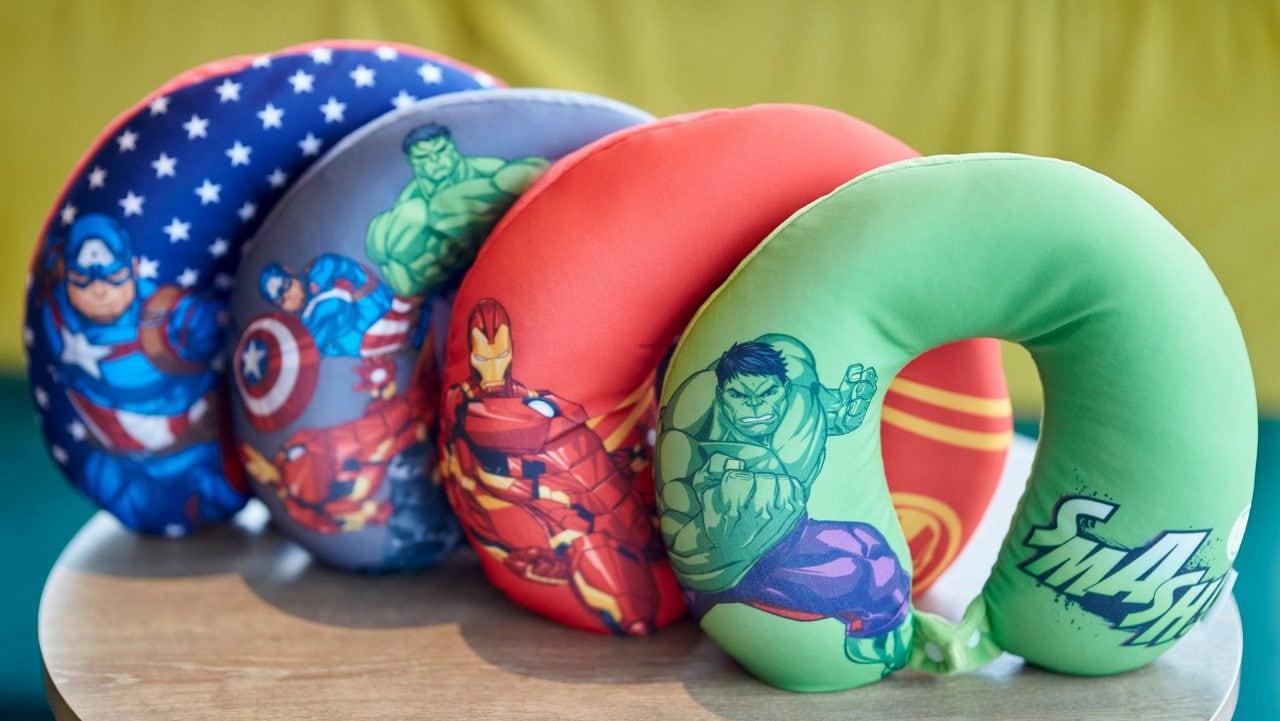 แฟนพันธุ์แท้มาร์เวลห้ามพลาด สะสมหมอนรองคอมาร์เวลให้ครบทั้ง 4 ลายได้แล้ววันนี้