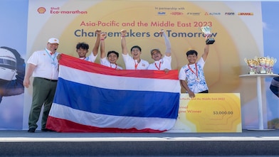 ทีม Virgin วิทยาลัยเทคนิคสกลนคร ทำผลงานได้ยอดเยี่ยมคว้ารางวัลชนะเลิศ ประเภท Prototype Category: ICE