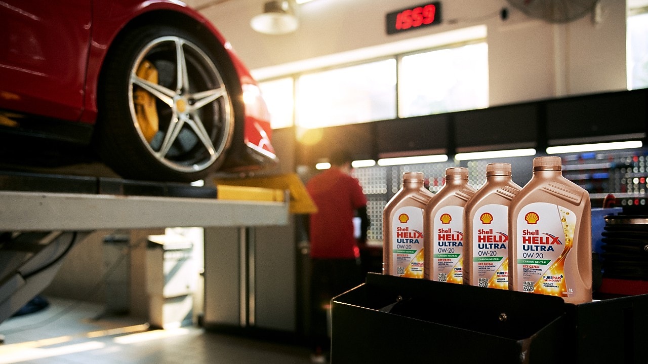 น้ำมันเครื่องเชลล์