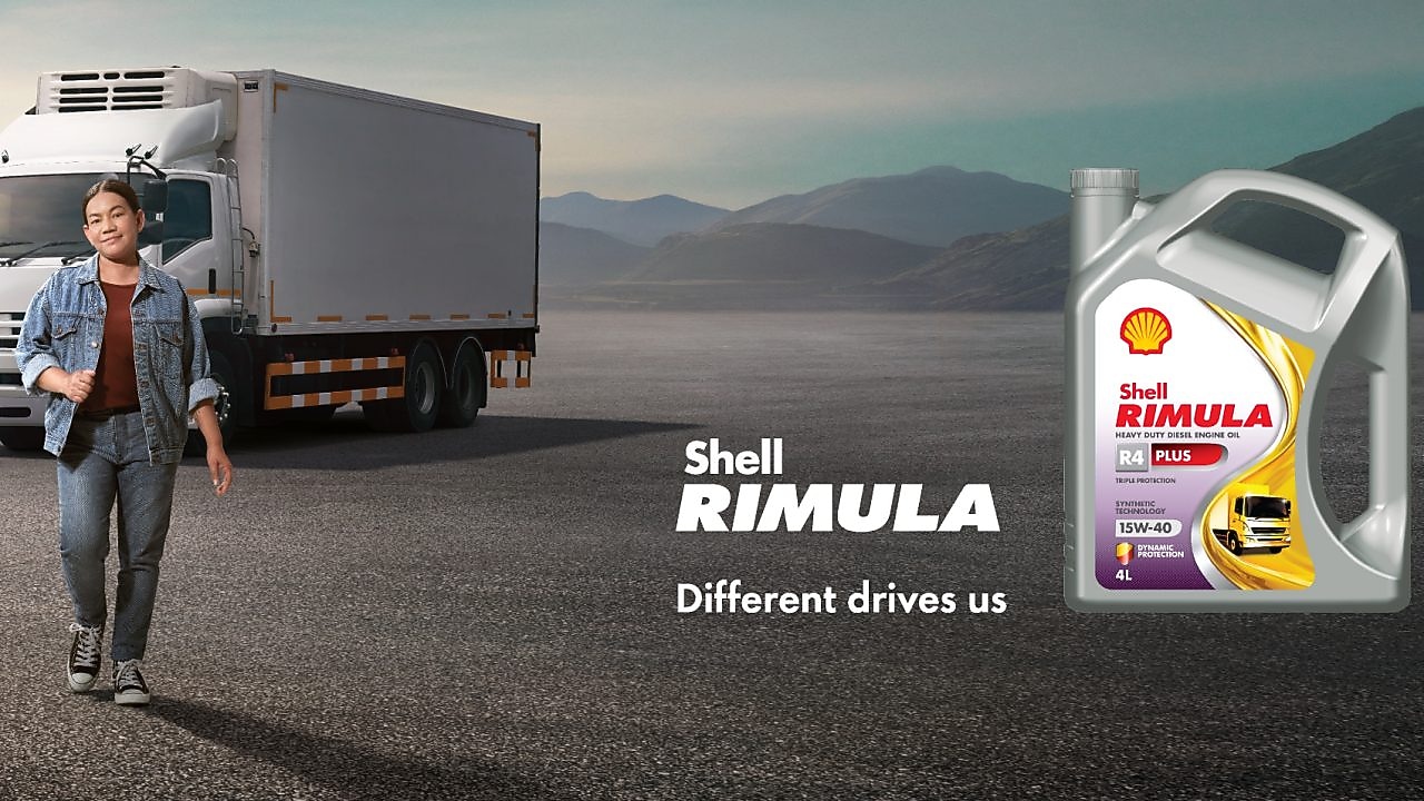 น้ำมันเครื่องเชลล์ ริมูล่า สำหรับรถบรรทุกและยานยนต์ที่ใช้งานหนัก