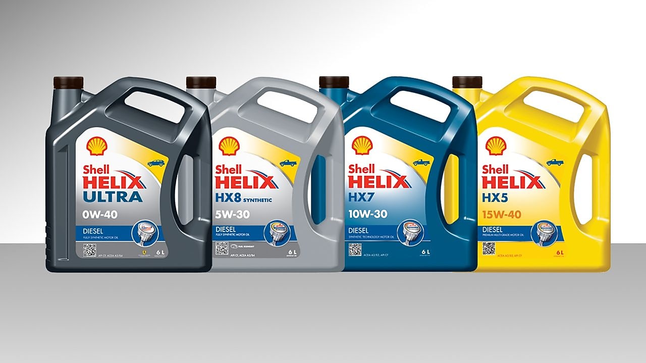 เชลล์ เฮลิกส์ น้ำมันเครื่องกึ่งสังเคราะห์ประเภทต่างๆ