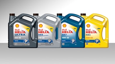 เชลล์ เฮลิกส์ น้ำมันเครื่องกึ่งสังเคราะห์ประเภทต่างๆ
