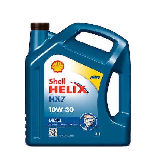 ขวดของเชลล์ เฮลิกส์ HX7 ดีเซล 10W-30