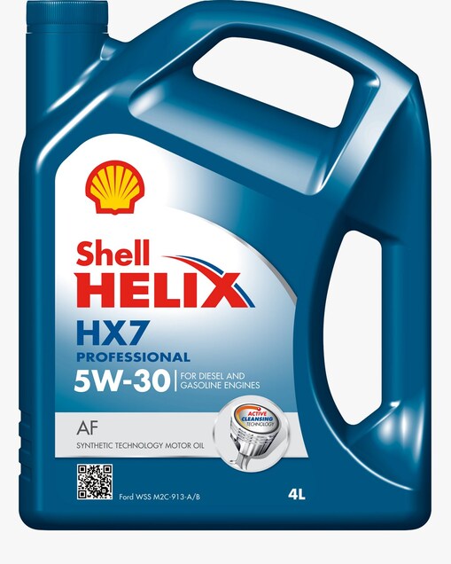 ภาพถ่ายผลิตภัณฑ์เชลล์ เฮลิกส์ HX7 โปรเฟสชันแนล AF 5W-30