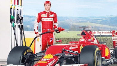 นักแข่ง Ferrari F1 ใช้เชลล์ เฮลิกส์ อัลตร้า
