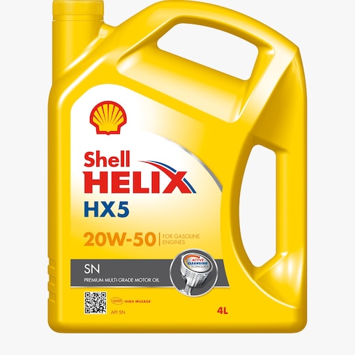 รูปถ่ายของผลิตภัณฑ์เชลล์ เฮลิกส์ HX5 20W-50