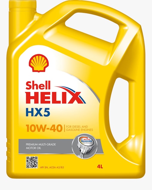  รูปถ่ายของผลิตภัณฑ์เชลล์ เฮลิกส์ HX5 10W-40