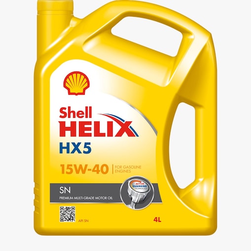รูปถ่ายของผลิตภัณฑ์เชลล์ เฮลิกส์ HX5 SN 15W-40