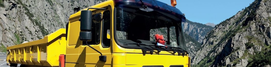 Yellow truck